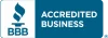 Better Business Bureau accredited business logo for small business bookkeeping services.